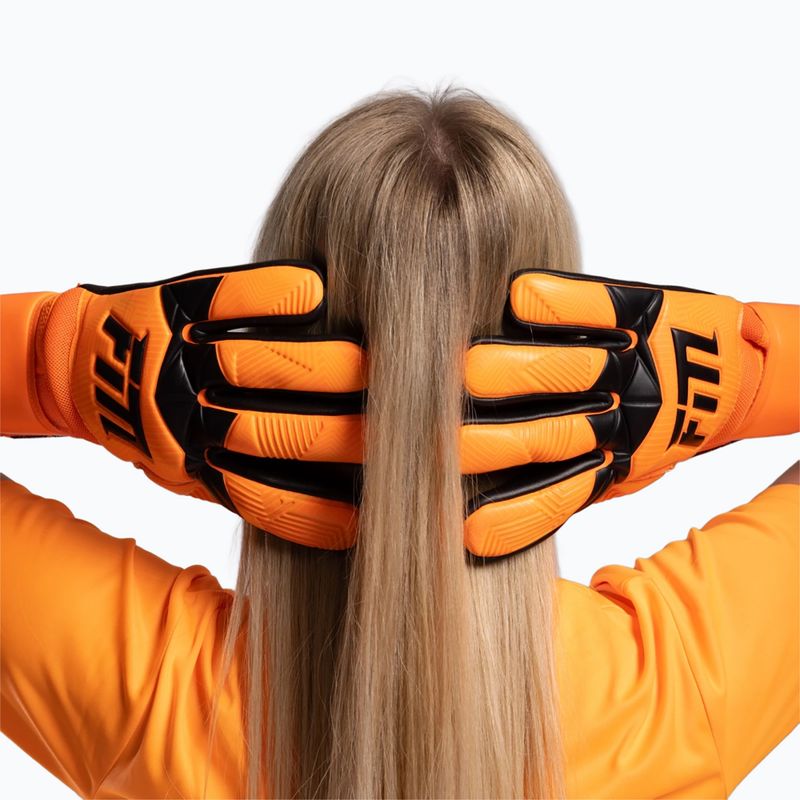 Mănuși de portar Football Masters Varis X orange fluo 7