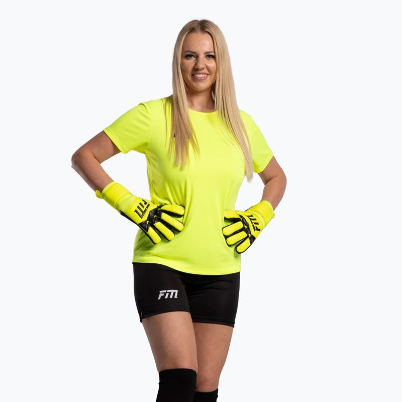 Mănuși de portar Football Masters Varis X yellow fluo 7