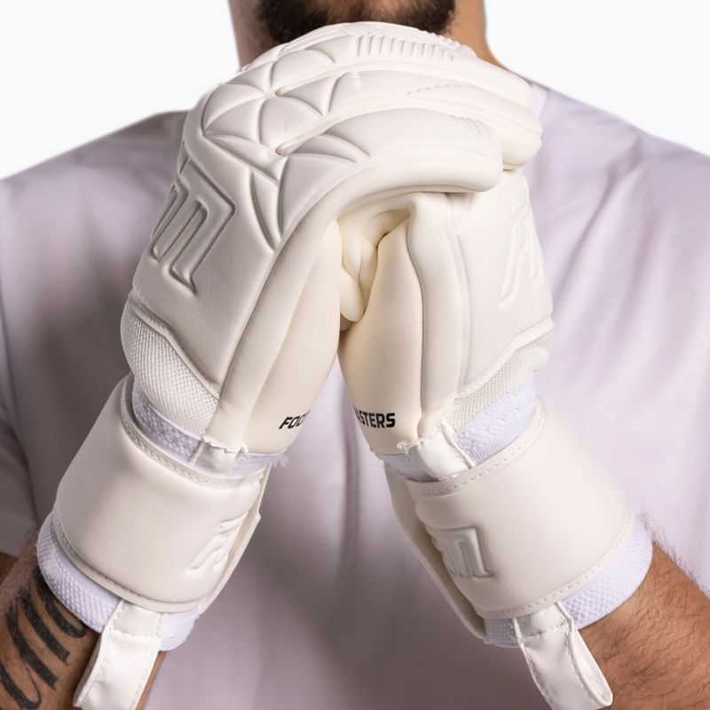 Mănuși de portar Football Masters Varis X all white 3