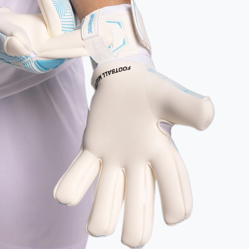 Mănuși de portar Football Masters Varis X white/blue 7