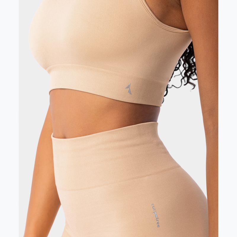 Sutien de antrenament Carpatree Simply Seamless perfrct beige 5