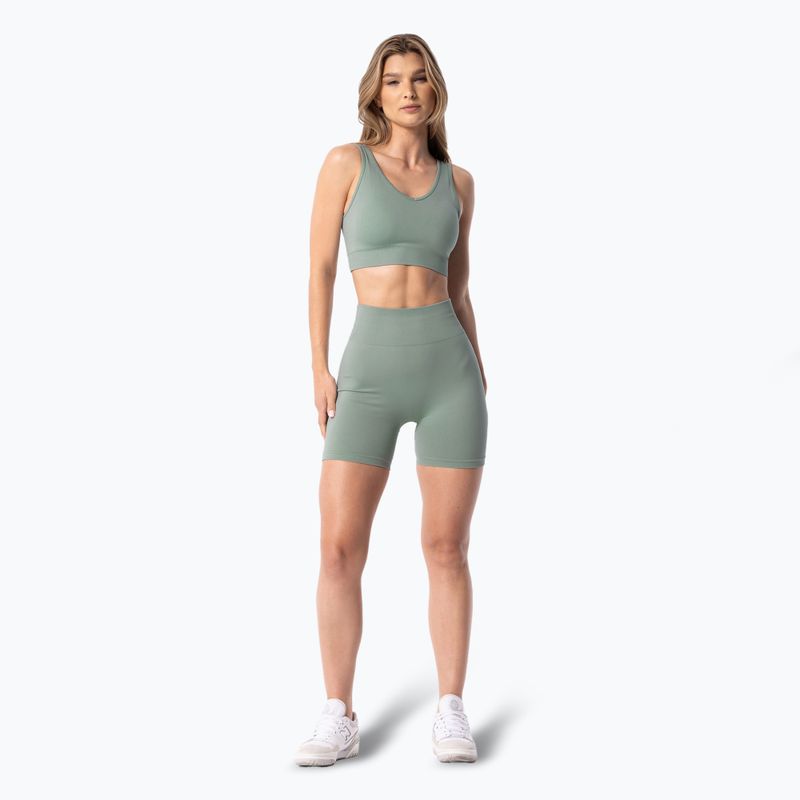 Sutien de antrenament Carpatree Simply Seamless pale green 2