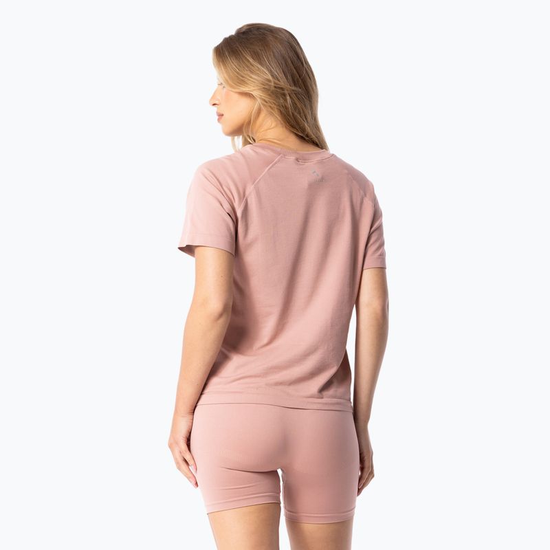 Tricou de antrenament pentru femei  Carpatree Simply Seamless smooth pink 3