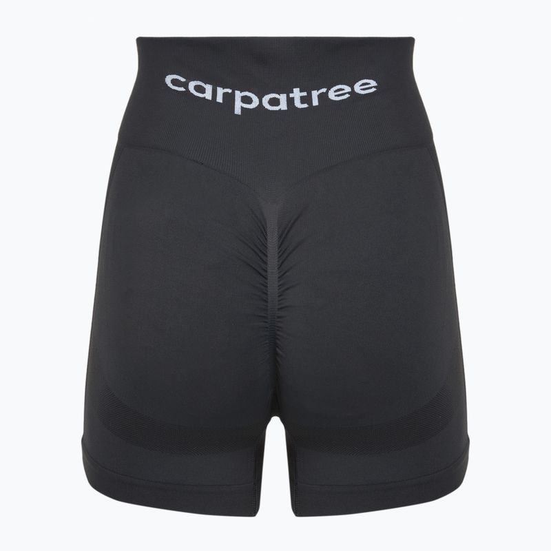 Pantaloni scurți de antrenament pentru femei Carpatree Allure Seamless titanium grey 2