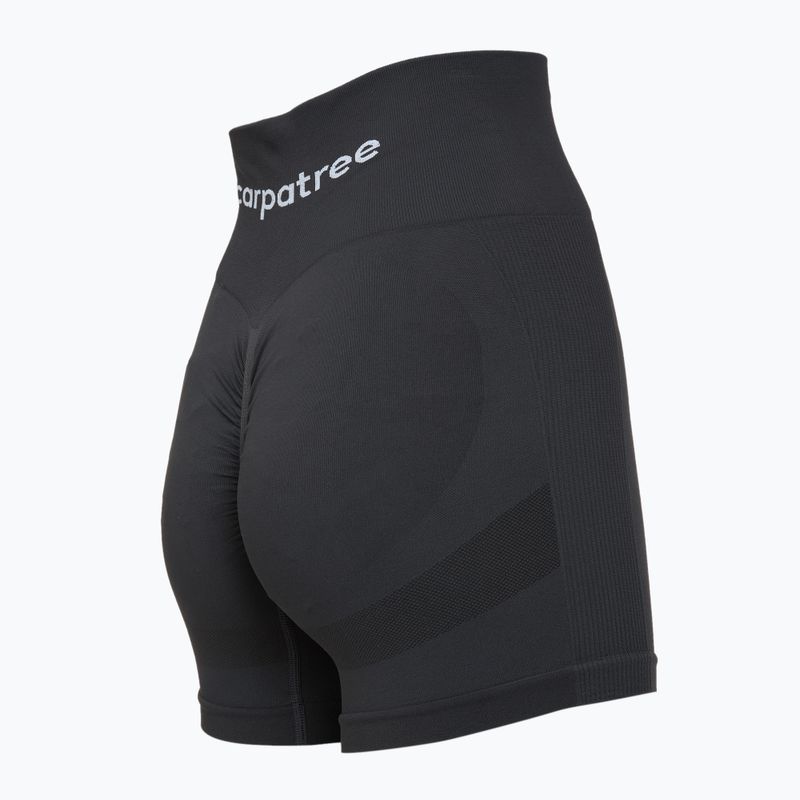 Pantaloni scurți de antrenament pentru femei Carpatree Allure Seamless titanium grey 4