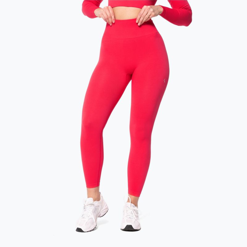 Colanți de antrenament pentru femei Carpatree Dopamine Buzz Seamless coral paradise pink