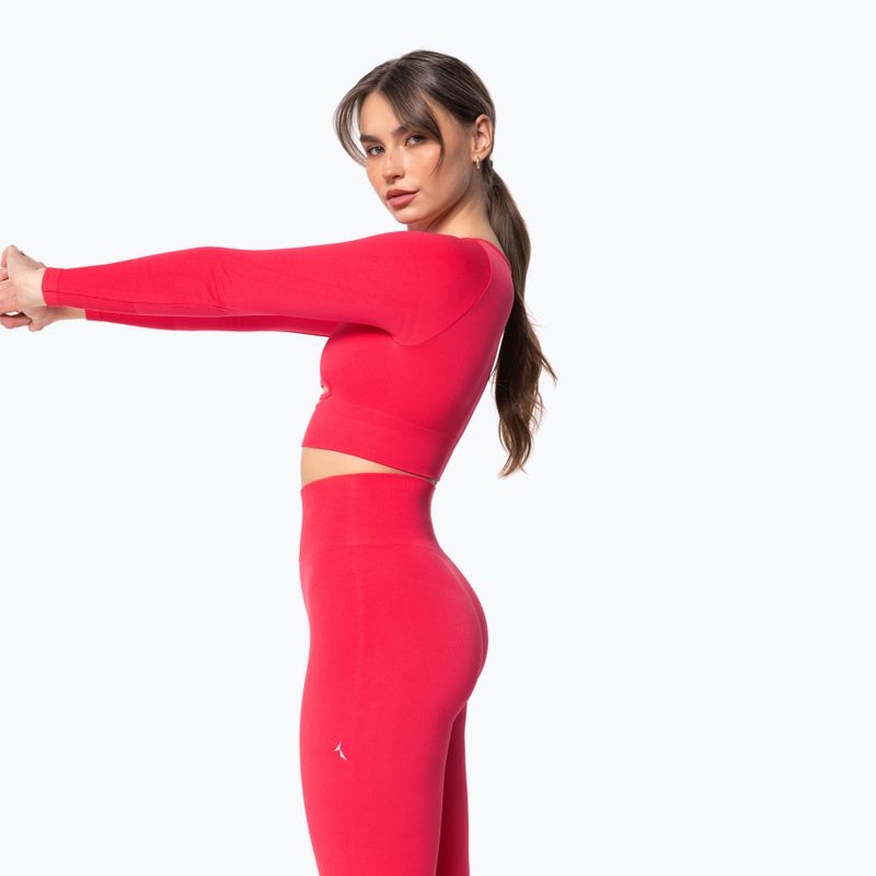 Colanți de antrenament pentru femei Carpatree Dopamine Buzz Seamless coral paradise pink 5