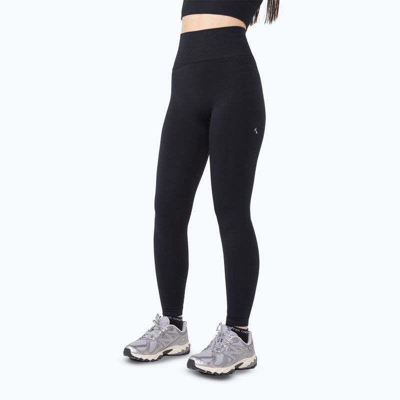 Colanți de antrenament pentru femei  Carpatree Dopamine Buzz Seamless obsidian black 6