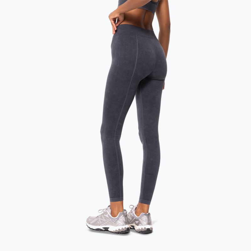 Colanți de antrenament pentru femei Carpatree Marble Story Seamless midnight mist black 6