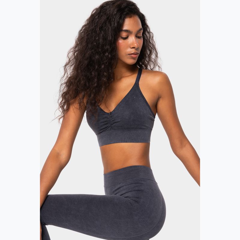 Colanți de antrenament pentru femei Carpatree Marble Story Seamless midnight mist black 7