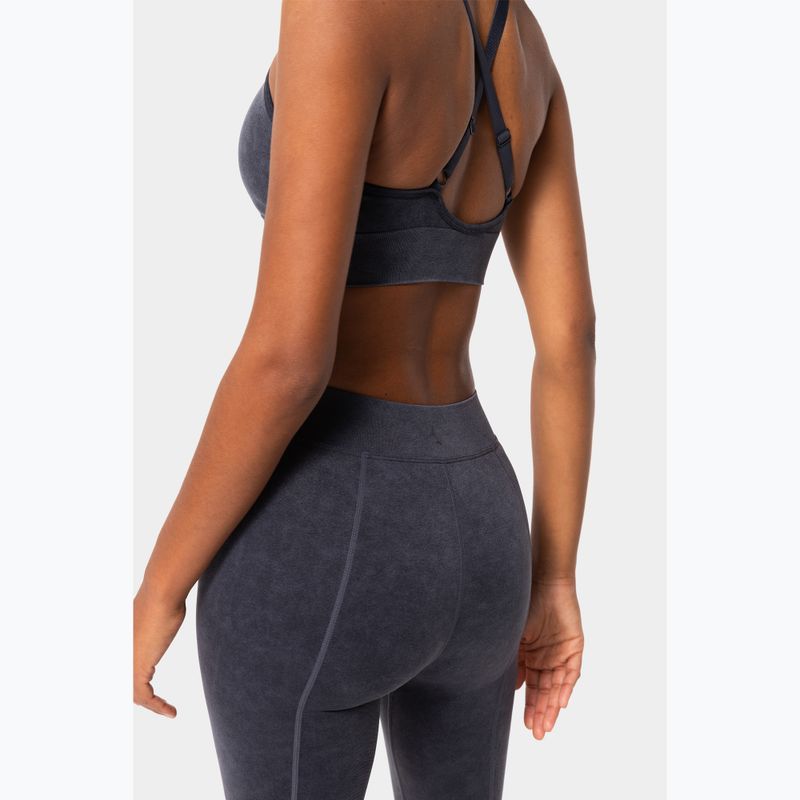 Colanți de antrenament pentru femei Carpatree Marble Story Seamless midnight mist black 8