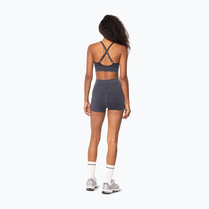 Pantaloni scurți de trekking pentru femei Carpatree Marble Story Seamless midnight mist black 3