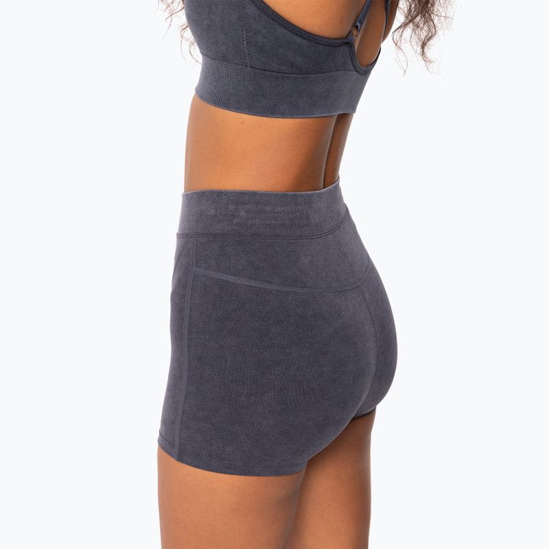 Pantaloni scurți de trekking pentru femei Carpatree Marble Story Seamless midnight mist black 9