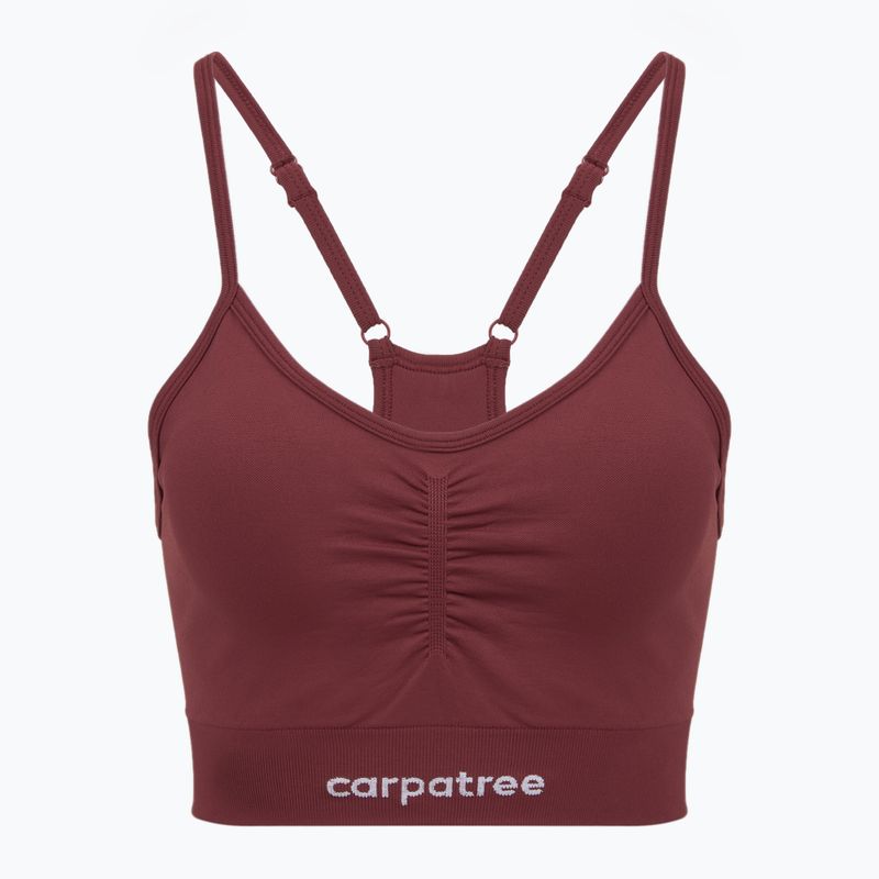 Sutien de antrenament Carpatree Allure Seamless burgundy 7
