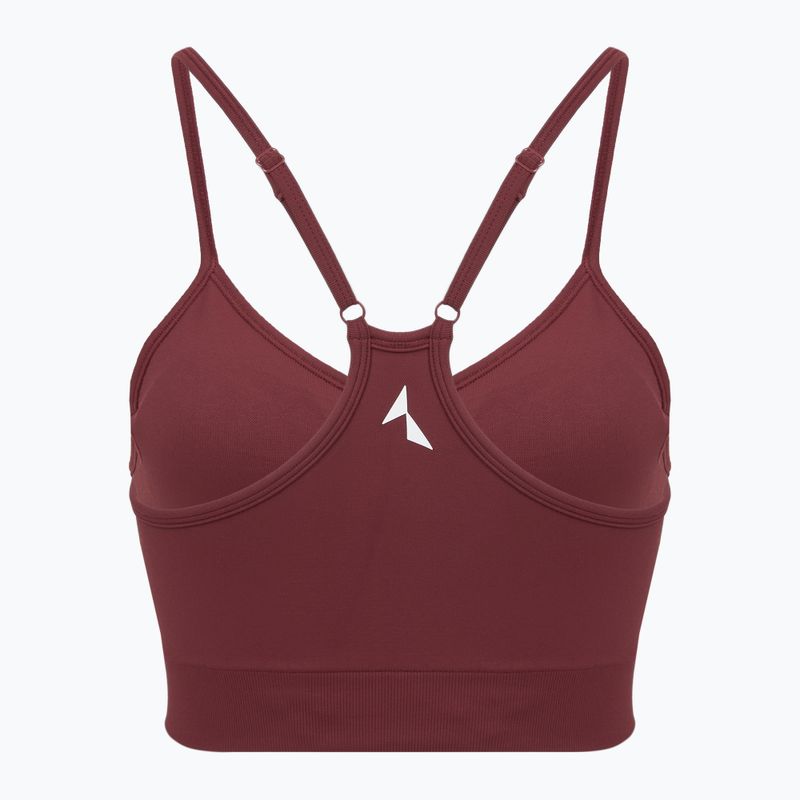 Sutien de antrenament Carpatree Allure Seamless burgundy 8