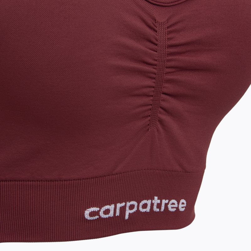 Sutien de antrenament Carpatree Allure Seamless burgundy 9