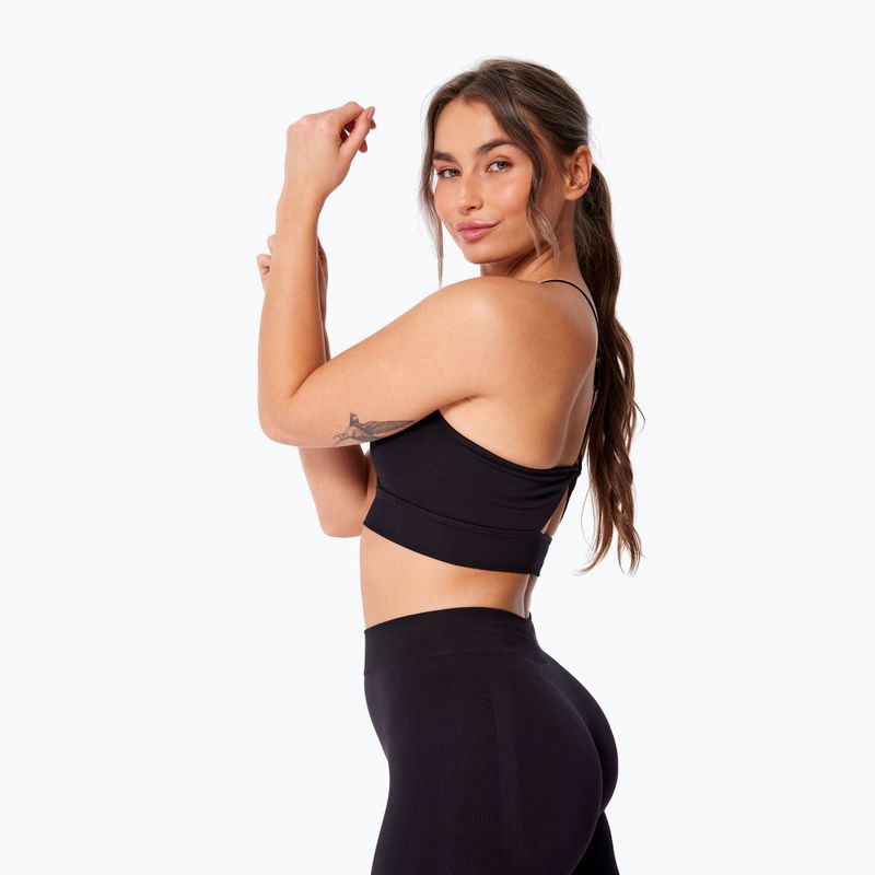 Sutien de antrenament Carpatree Eris Seamless orchid/black 6