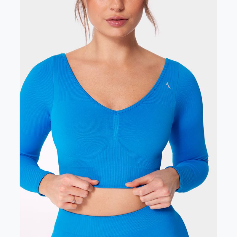 Longsleeve de antrenament pentru femei Carpatree Eris Seamless electric blue 6