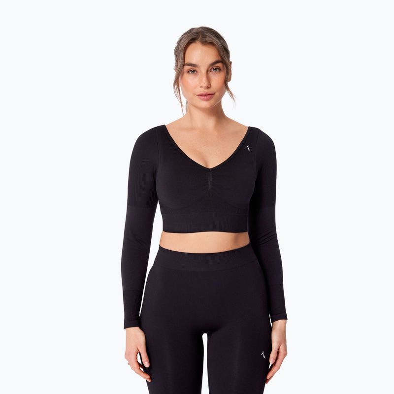 Longsleeve de antrenament pentru femei Carpatree Eris Seamless orchid black