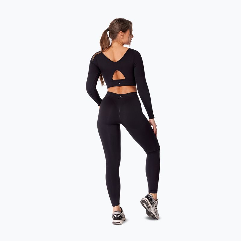 Longsleeve de antrenament pentru femei Carpatree Eris Seamless orchid black 4