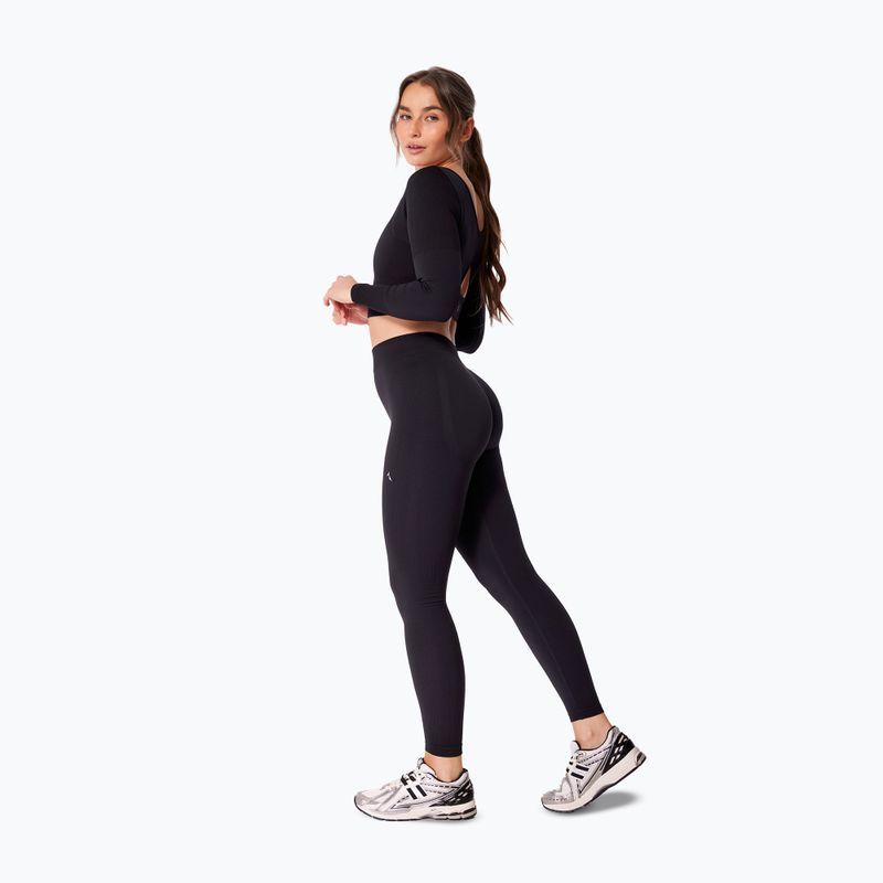 Longsleeve de antrenament pentru femei Carpatree Eris Seamless orchid black 5