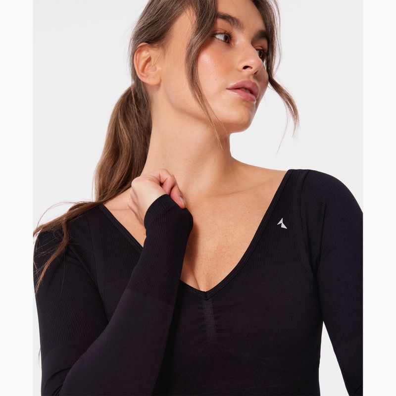 Longsleeve de antrenament pentru femei Carpatree Eris Seamless orchid black 7