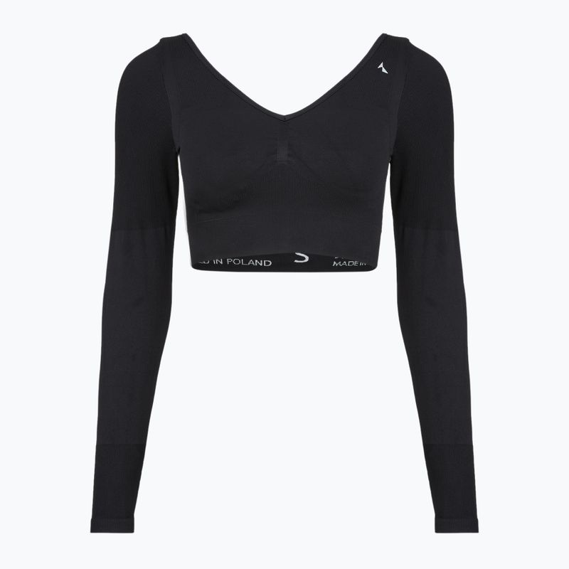 Longsleeve de antrenament pentru femei Carpatree Eris Seamless orchid black