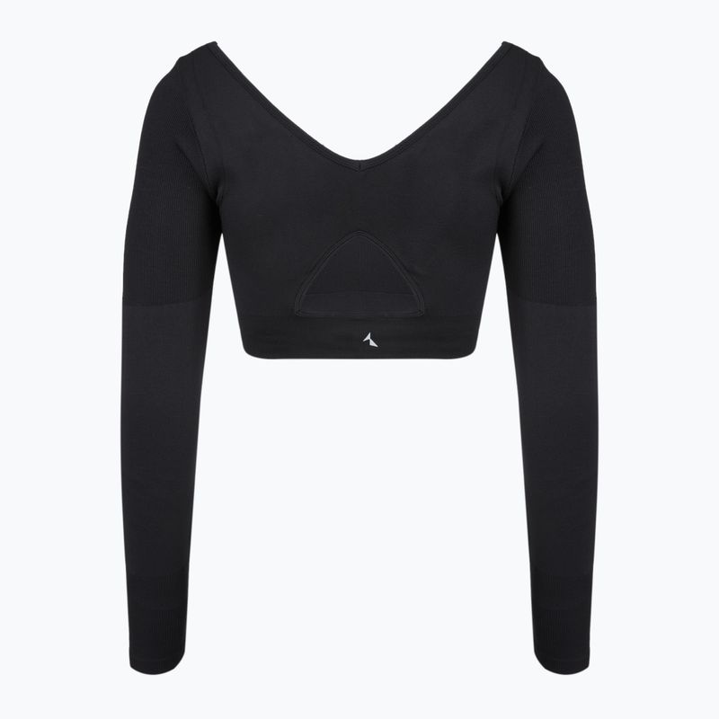Longsleeve de antrenament pentru femei Carpatree Eris Seamless orchid black 2