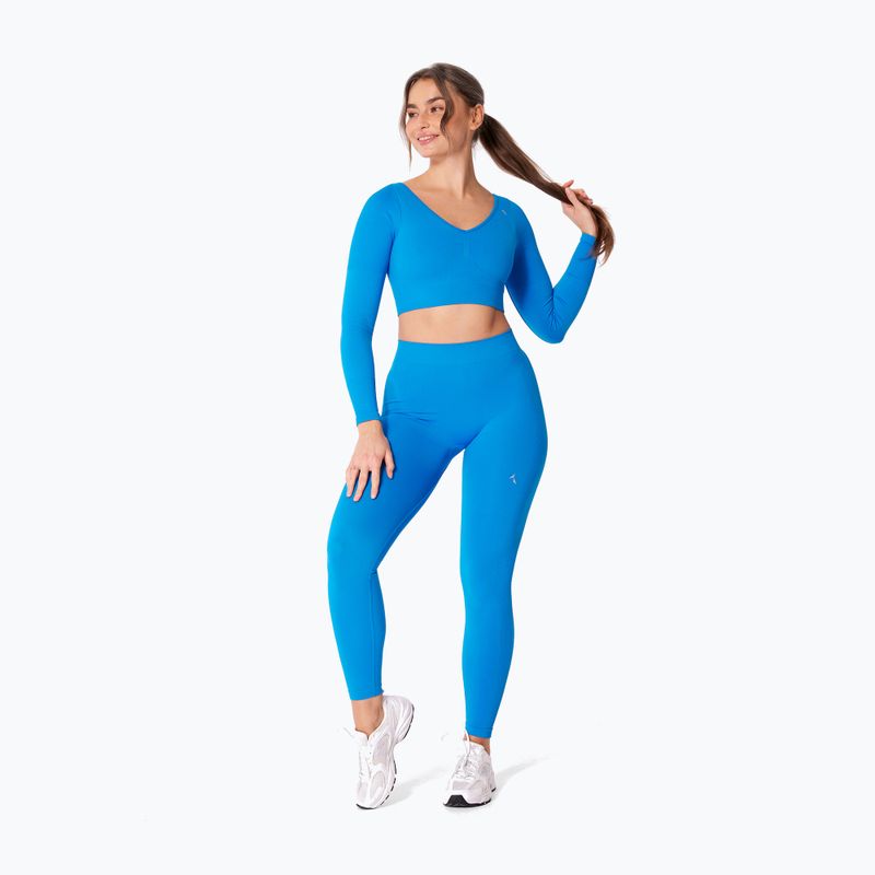 Longsleeve de antrenament pentru femei Carpatree Eris Seamless orchid black 2