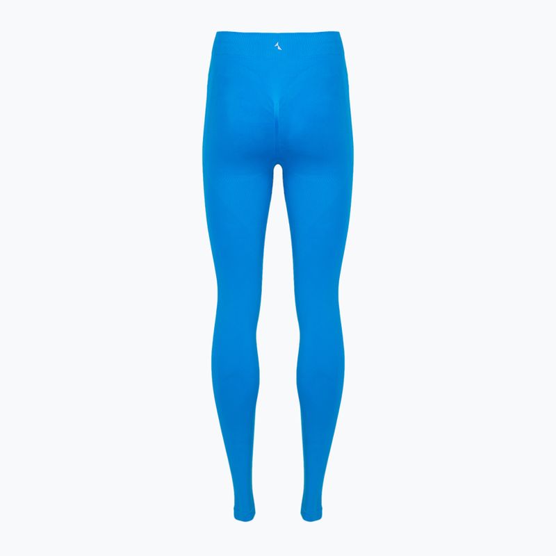 Colanți de antrenament pentru femei Carpatree Eris Seamless electric blue 11