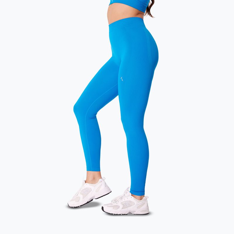 Colanți de antrenament pentru femei Carpatree Eris Seamless electric blue 6