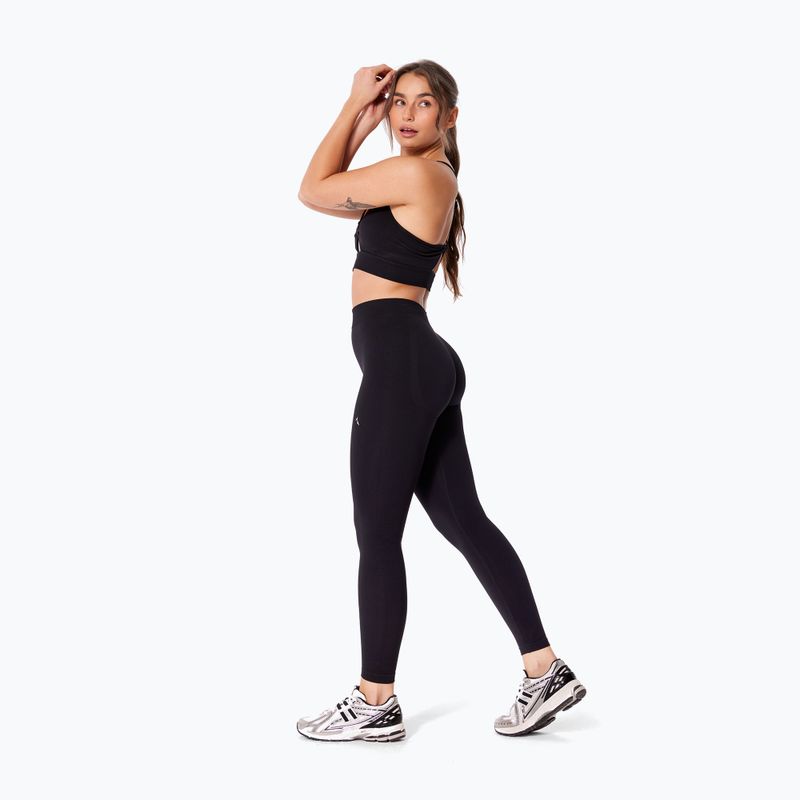 Colanți de antrenament pentru femei Carpatree Eris Seamless black/orchid 5