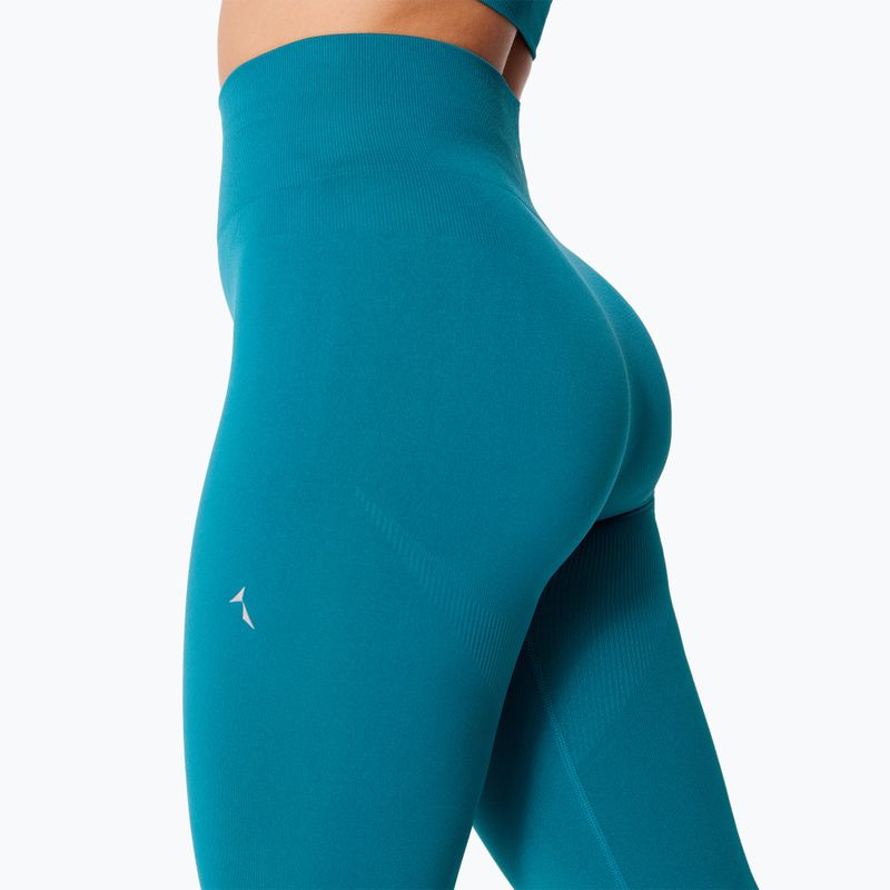 Colanți de antrenament pentru femei Carpatree Dopamine Buzz Seamless petrol green 8