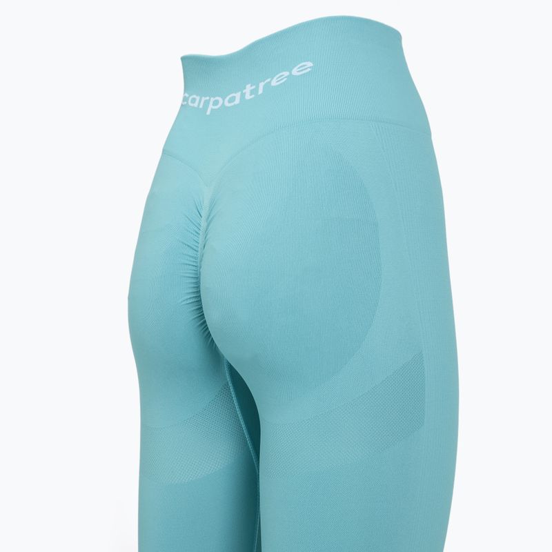 Colanți de antrenament pentru femei Carpatree Allure Seamless milky blue 10
