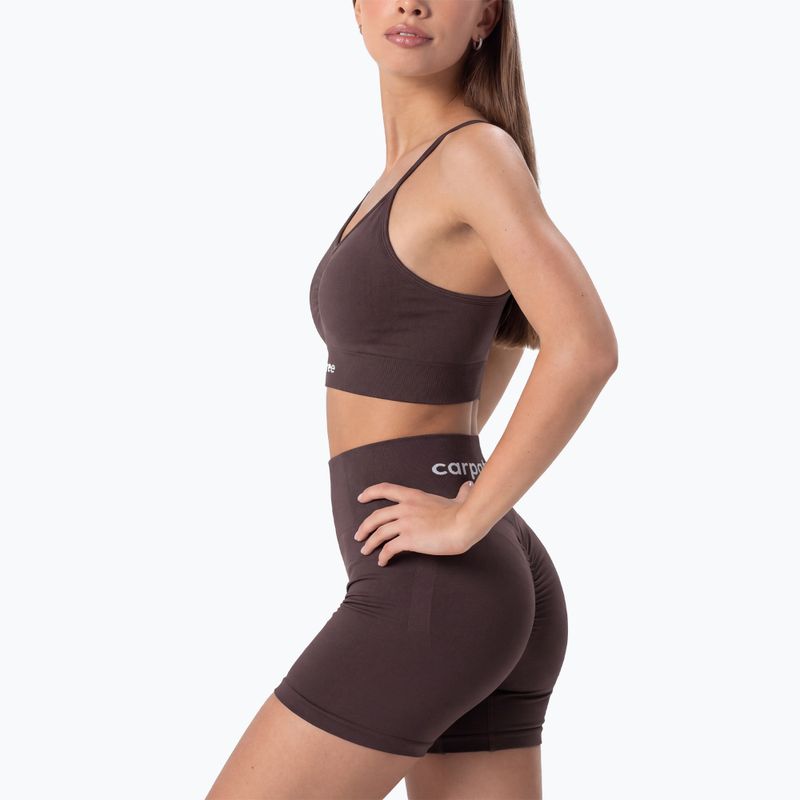 Sutien de antrenament Carpatree Allure Seamless berry brown 6