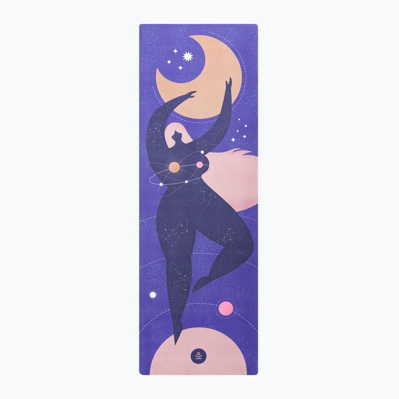 Moonholi covoraș de yoga COSMIC GIRL albastru SKU-107 2
