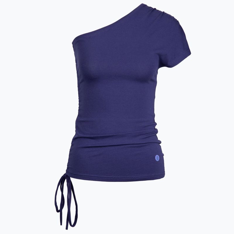 Yoga top Moonholi One Shoulder String Top Moonholi Midnight blue SKU-213-xss