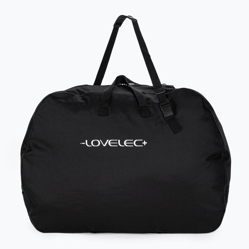 LOVELEC pliabil biciclete electrice pliabile negru/roșu B300388