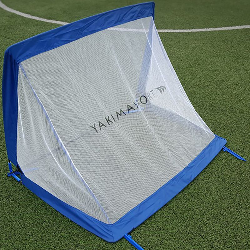 Yakimasport POP-UP porți de fotbal 2 buc. albastru 100272 4