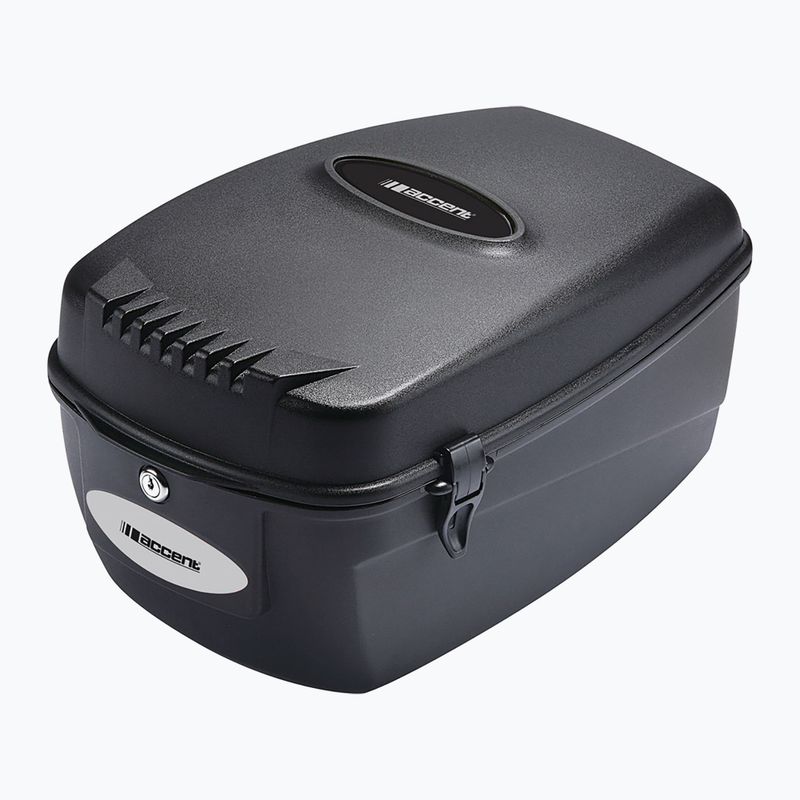 Cutie de bicicletă pentru portbagaj ACCENT Locker 13,5 l neagră