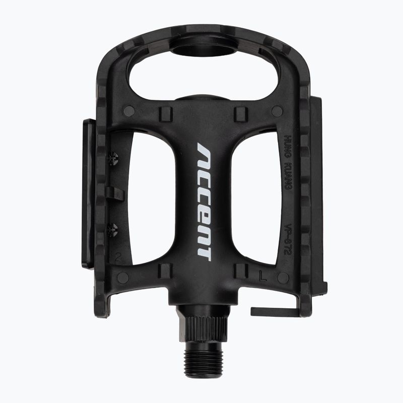 Pedale de bicicletă ACCENT Range negru 4