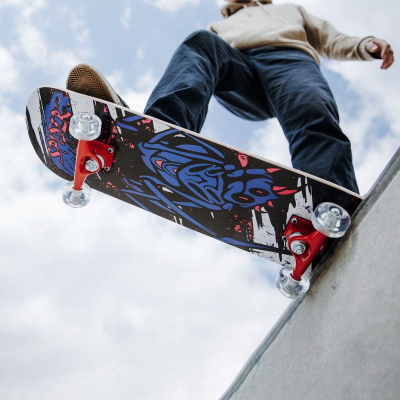 Skateboard clasic Mechanics Professional SPIDER 31, albastru, Pro-SP31 11