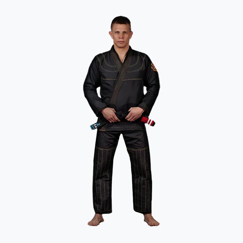 GI pentru BJJ Ground Game Champion 2.0 negru GICHNEWBLAA1