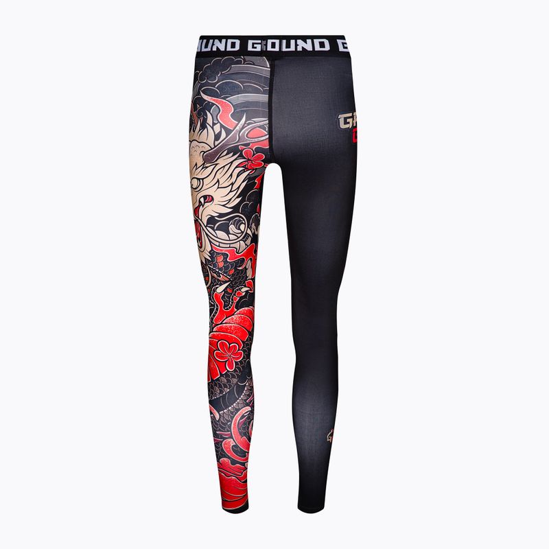 Colanți Ground Game Yokai 2.0 roșu LEGGYOK2S 2