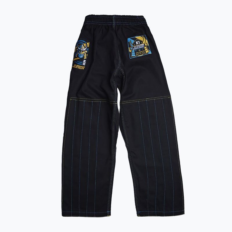 GI to BJJ pentru copii Ground Game Junior 3.0 negru GIJUN3BLA00 2