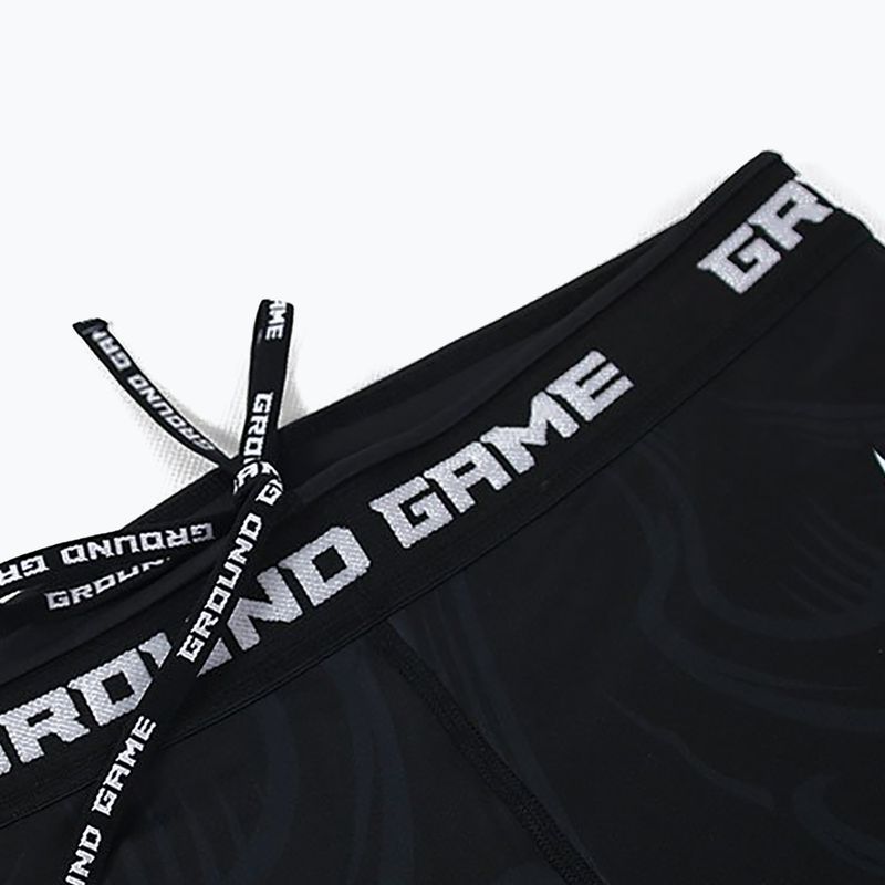 Pantaloni scurți de antrenament pentru bărbați Ground Game Vale Tudo Samurai 2.0 negru/multicolor 5
