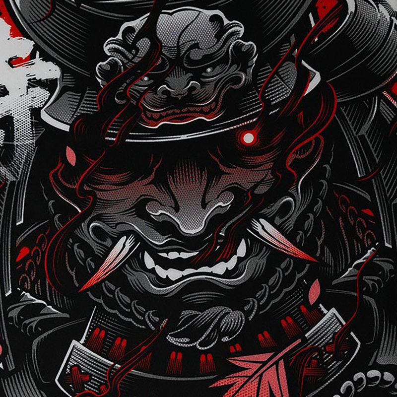 Pantaloni scurți de antrenament pentru bărbați Ground Game Vale Tudo Samurai 2.0 negru/multicolor 6