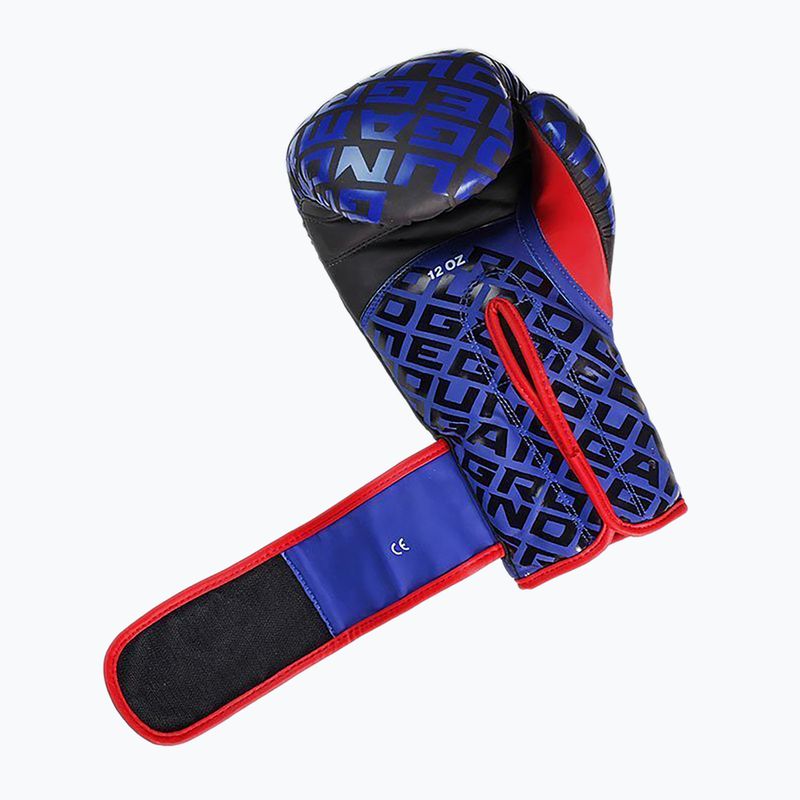 Mănuși de box pentru bărbați GroundGame Impact, mov, BOXGLOIMPAC10 6