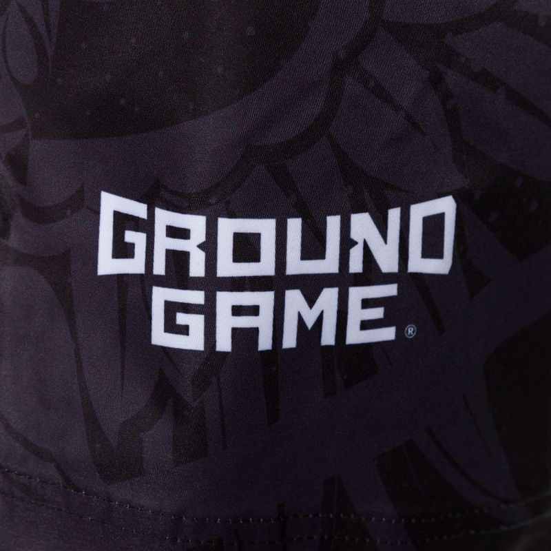 Ground Game MMA Polonia pantaloni scurți de antrenament negru MMASHOPOLS 3