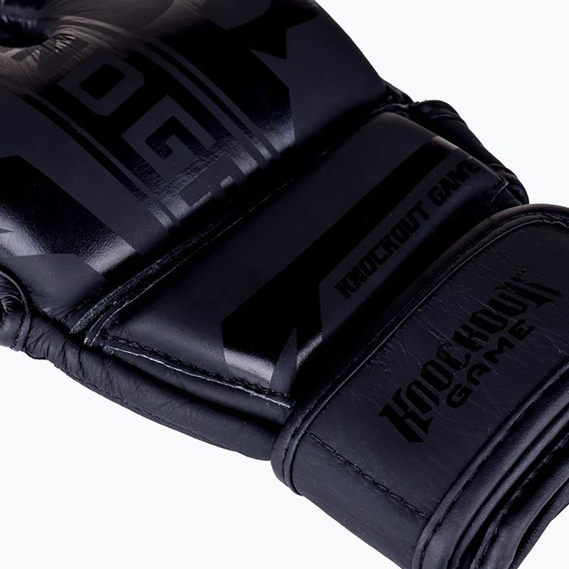 Mănuși MMA Ground Game MMA Stripe Black negru